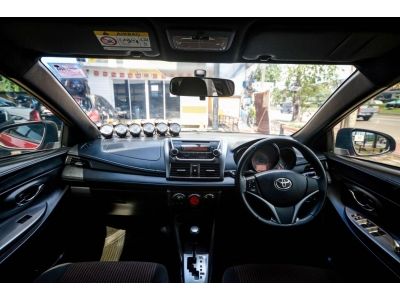 2014/15 Toyota Yaris 1.2G  CVT (AAB/ABS) เบนซิน สี : แดง รูปที่ 4